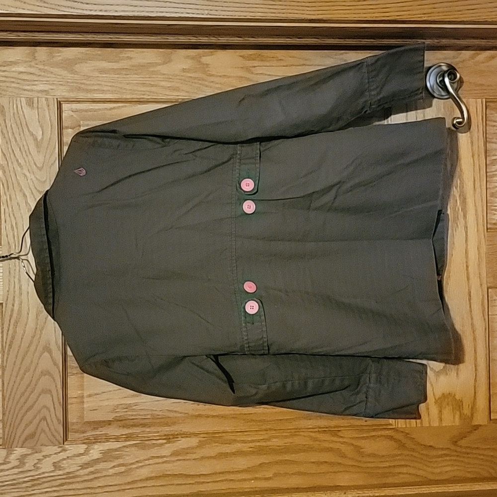 Volcom Jacket Button Up Size Small - Picture 2 of 6